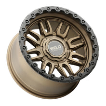 Load image into Gallery viewer, Weld Off-Road Swift 17x9in - 8x165.1 BP - ET-12 - 125.1mm CB - Satin Bronze Wheel &amp; Black Ring