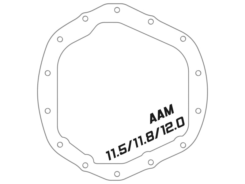 aFe 19-23 Dodge Ram 2500/3500 Pro Series Rear Differential Cover - Black w/ Machined Fins - DTX Performance