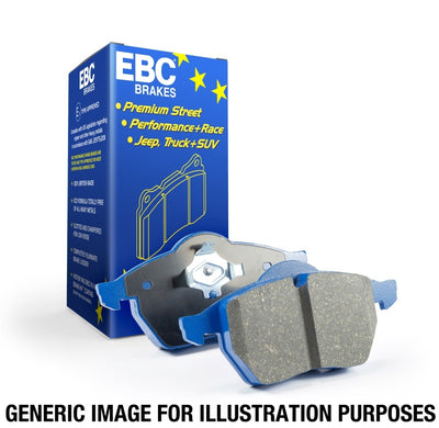 EBC Brakes Bluestuff Street and Track Day Brake Pads for high performance brake upgrades