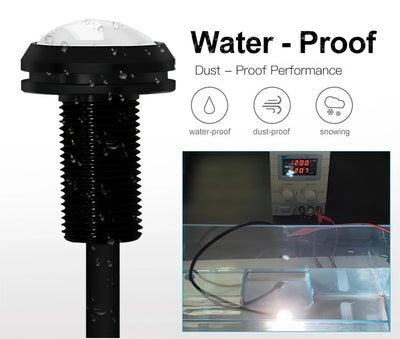 Oracle 3W Universal Cree LED Billet Lights - Amber waterproof design for high performance cars