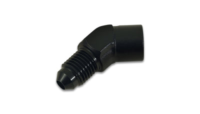 Vibrant -4AN to 1/8in NPT 45 Degree Adapter Fitting for high performance car parts, tuning by DTX Performance, veteran owned shop.