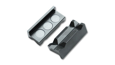 Vibrant Billet Aluminum Vise Jaws for performance car parts at DTX Performance, enhance engine with high performance auto parts.