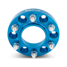 Load image into Gallery viewer, Mishimoto Borne Off-Road Wheel Spacers 5x150 110.1 25 M14 Blue - DTX Performance