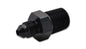 Vibrant Straight Adapter Fitting Size -3AN x 1/4in NPT for performance car parts and high performance auto parts