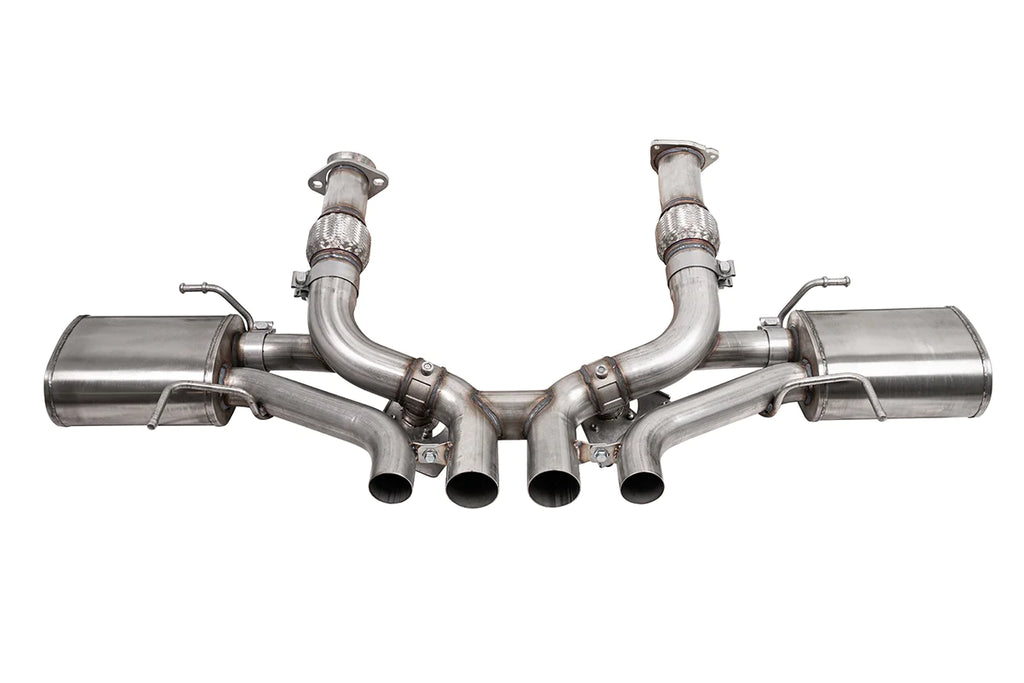 Corsa 2023 Chevrolet Corvette C8 Z06 3in Valved Cat-Back Exhaust Muffler System (Re-Uses Stock Tips) - DTX Performance