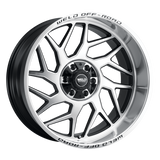 Weld Fulcrum 20x9 / 6x135 / 5 BS / 106.1 HB - Gloss Black Machined - Non-BL Wheel