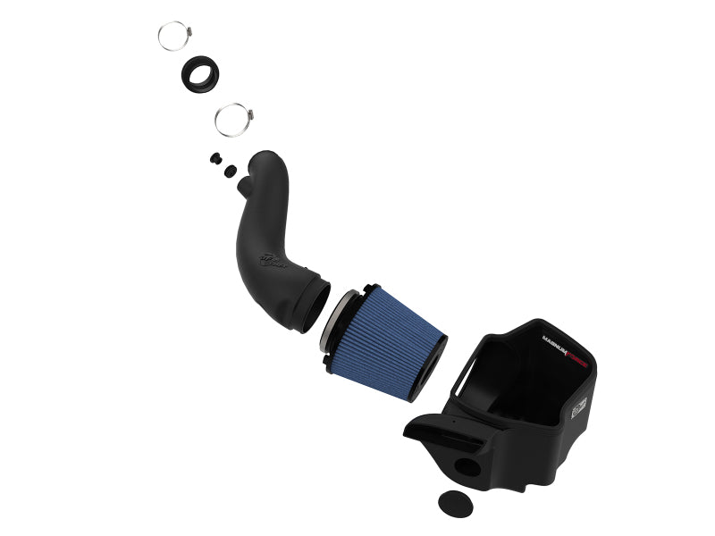 aFe Magnum FORCE Stage-2 PRO 5R CIA System 16-19 Jeep Grand Cherokee (WK2) - V6-3.6L intake with blue filter