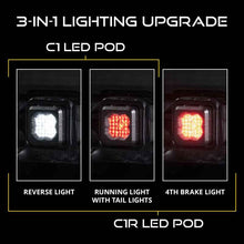 Load image into Gallery viewer, Diode Dynamics 21-23 F-150 Hitch Mount LED Pod Reverse Kit C1R