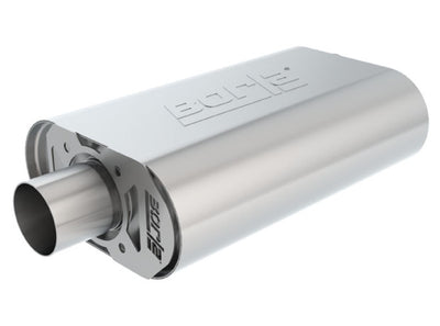 Borla CrateMuffler SBF 289/302 2.5 inch, performance car parts, DTX Performance, veteran owned performance shop, tuning upgrades, muffler