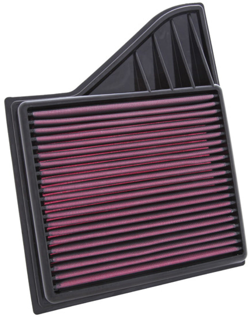 K&N 10 Ford Mustang GT 4.6L-V8 Drop In Air Filter - High performance car parts by DTX Performance