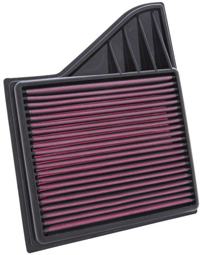 K&N 10 Ford Mustang GT 4.6L-V8 Drop In Air Filter - High performance car parts by DTX Performance