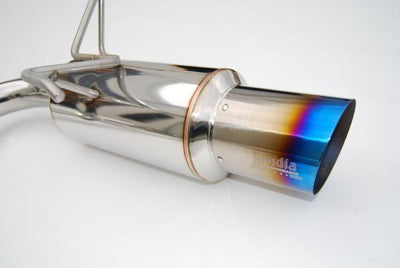 Invidia 08-11 STi Hatch / 11 WRX Hatch Dual N1 Single Layer Titanium Tipped Cat-back Exhaust performance upgrade