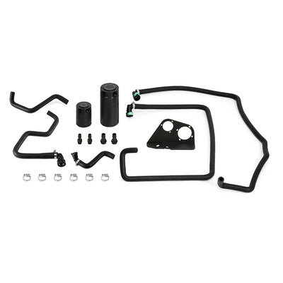 Mishimoto 2017+ Ford F-150 3.5L EcoBoost Baffled Oil Catch Can Kit, performance car tuning accessory, DTX Performance shop