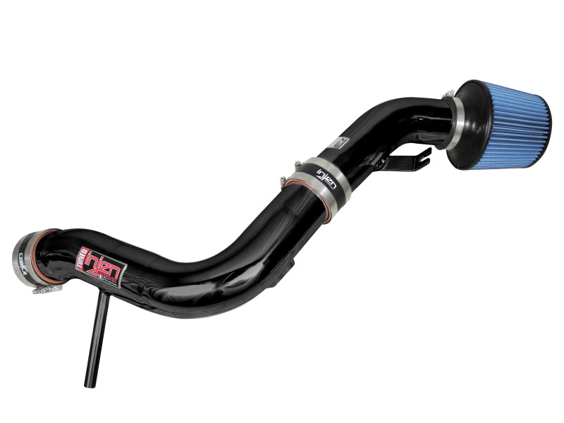 Injen 09-10 Mazda 6 3.7L V6 Black Tuned Cold Air Intake w/ MR Tech and Web Nano-Fiber Dry Filter - DTX Performance