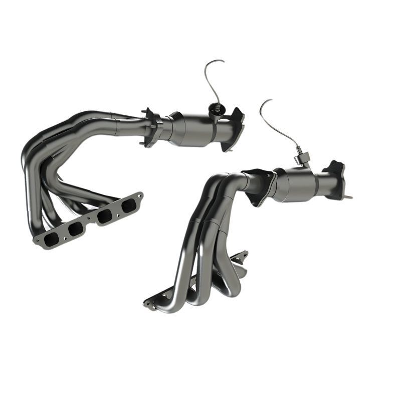 Kooks 22+ Chevrolet C8 Corvette Z06 LT6 1-7/8in. x 2in. SS Tri-Y Headers w/ GREEN Cats - DTX Performance