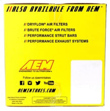 Load image into Gallery viewer, Promotional box for AEM air filters and exhaust systems.