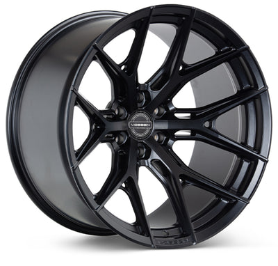 Vossen HF6-4 20x9.5 / 6x135 / ET15 / Deep Face / 87.1 - Satin Black Wheel, performance car parts by DTX Performance