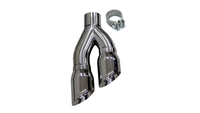 Corsa 2009-2013 Inlet 4in Pro Series Twin Side Swept Exhaust Tip Kit, high performance auto parts from DTX Performance