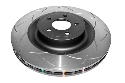 DBA 15-18 Ford Mustang GT w/ Performance Package Front Slotted 4000 Series Rotor for high performance brakes and tuning upgrades.