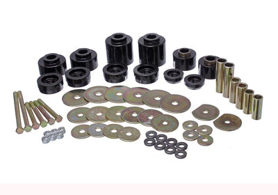 Energy Suspension 1998 Ford F250 Black Body Mount Set for performance car parts at DTX Performance, veteran owned performance shop.