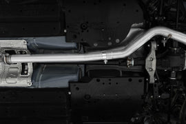 MBRP 2022 Subaru WRX 2.4L 3in Cat Back 5in OD Single Exit - Aluminized Steel exhaust system