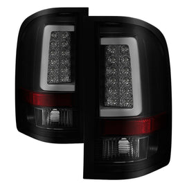 Spyder 07-13 Silverado (Will Not Work w/2010 921 Bulb)V3 Tail Lights Blk Smk ALT-YD-CS07V3-LBLED-BSM performance car parts