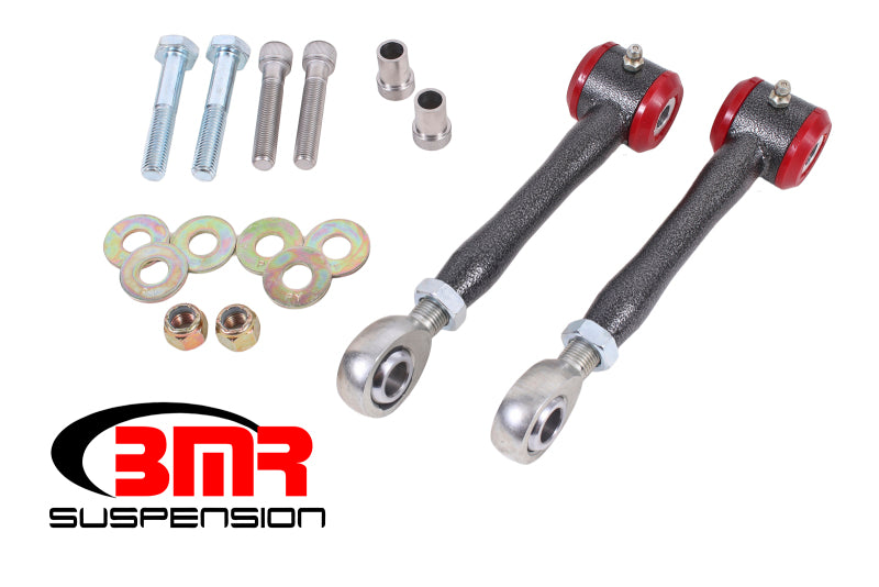 BMR 16-17 6th Gen Camaro Rear Sway Bar End Link Kit - Black Hammertone - DTX Performance