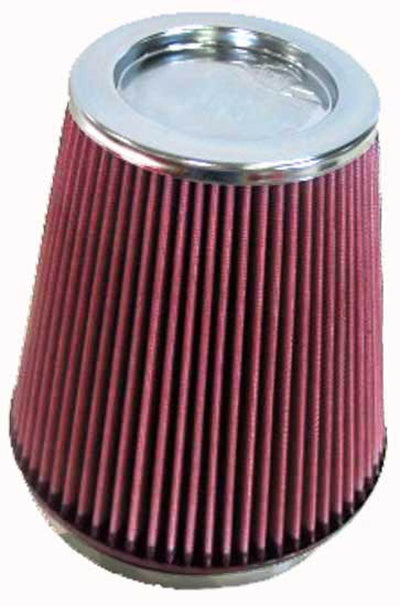 K&N Universal Air Filter 6in Flange ID performance part from DTX Performance shop