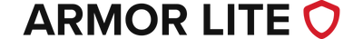 Armor Lite logo with red symbol