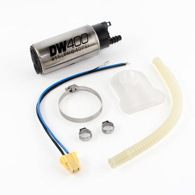DeatschWerks 92-95 BMW E36 325i 415lph In-Tank Fuel Pump w/ 9-1052 Install Kit, performance car parts, high performance auto parts