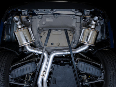 AWE Audi 2019-2023 C8 A6/A7 3.0T Touring Edition Cat-back Exhaust- Turn Downs performance car parts