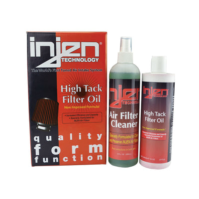 Injen Pro Tech Charger Kit Cleaning Kit - filter cleaner and oil for performance car parts