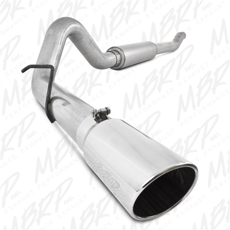 MBRP 2003-2007 Ford F-250/350 6.0L EC/CC Cat Back Single Side (Stock Cat) exhaust for performance upgrades