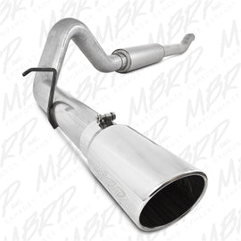 MBRP 2003-2007 Ford F-250/350 6.0L EC/CC Cat Back Single Side (Stock Cat) exhaust for performance upgrades