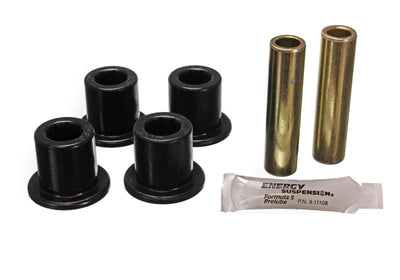 Energy Suspension Jeep Frame Shackle Bushing Set - Black for performance upgrades