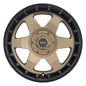 Weld Off-Road Ridge 17x9 - 6x135 / 6x139.7 BP - ET-12 - 106.1mm CB - Satin Bronze Wheel (Black Ring)