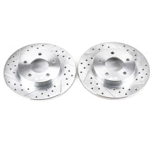 Load image into Gallery viewer, Power Stop 00-05 Buick LeSabre Rear Evolution Drilled &amp; Slotted Rotors - Pair - DTX Performance