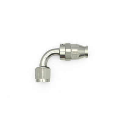 DeatschWerks 8AN Female Swivel 90-Degree Hose End PTFE, performance car part, online high-performance auto parts, DTX Performance