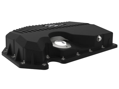 aFe 05-19 VW 1.8L/2.0L w/ Oil Sensor Engine Oil Pan Black POWER Street Series