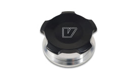Vibrant 1.5in OD Aluminum Weld Bungs w/ Black Anodized Threaded Cap for performance car parts by DTX Performance