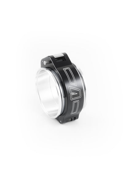 Vibrant 3.5in O.D. Aluminized HD 2.0 Clamp Assembly - Anodized Black, performance car parts from DTX Performance