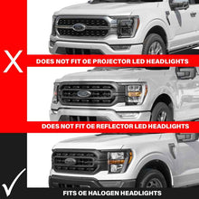 Load image into Gallery viewer, ANZO 21-23 Ford F-150 (w/Factory Halogen) Z-Series Full LED Proj Headlights - Driver Side ONLY