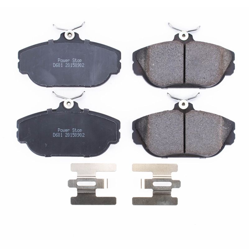 Power Stop 93-02 Ford Taurus Front Z17 Evolution Ceramic Brake Pads w/Hardware - DTX Performance