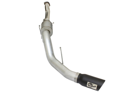 aFe Atlas Exhausts 4in Cat-Back Aluminized Steel Exhaust Sys 2015 Ford F-150 V6 3.5L (tt) Black Tip performance car part