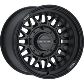 Raceline A13B Omega 17x7in/6x139.7 BP Satin Black Wheel - DTX Performance car parts tuning