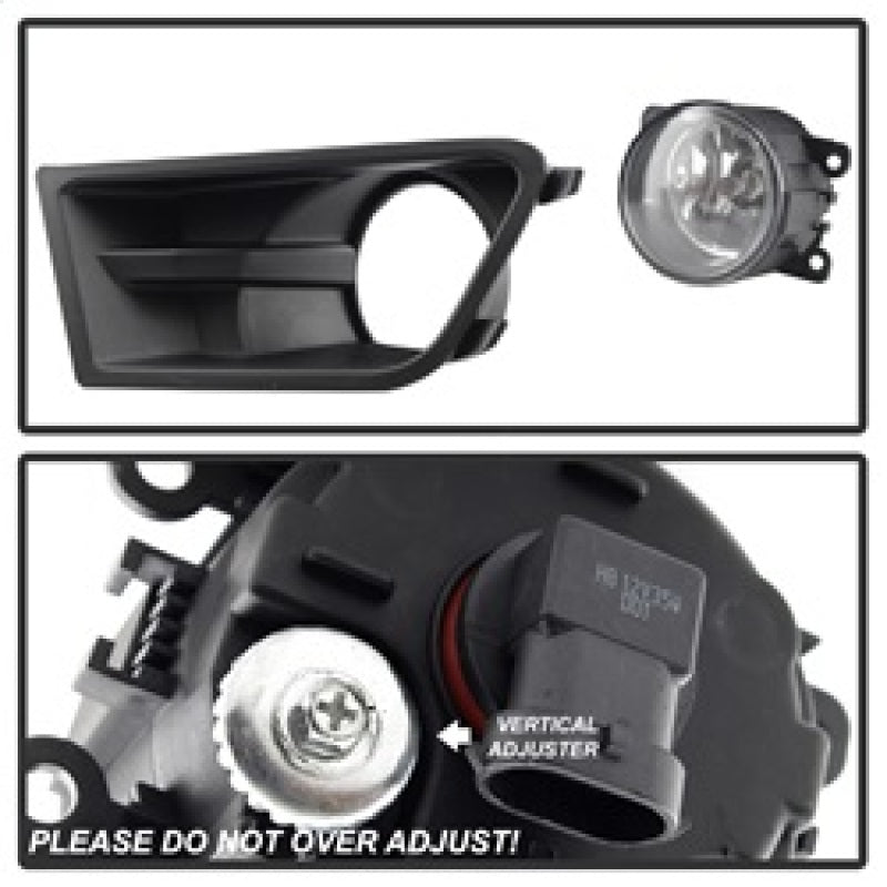 Spyder Ford Mustang 10-12 OEM Fog Light W/Universal Switch- Clear FL-FM2015-C performance car parts