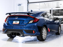 Load image into Gallery viewer, AWE Tuning 2016+ Honda Civic Si Touring Edition Exhaust w/Front Pipe &amp; Triple Diamond Black Tips - DTX Performance