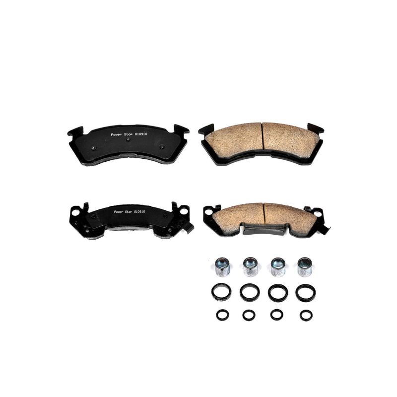 Power Stop 92-96 Buick Commercial Chassis Front Z17 Evolution Ceramic Brake Pads w/Hardware - DTX Performance