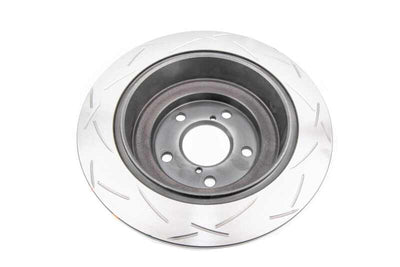 DBA 02-06 WRX / 98-07 Impreza 2.5L RS Rear Slotted 4000 Series Rotor high performance car part for brake upgrades