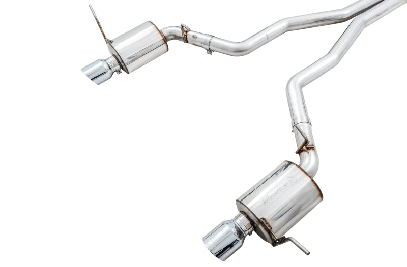 AWE Tuning 2020 Jeep Grand Cherokee SRT Touring Edition Exhaust - Chrome Silver Tips - DTX Performance